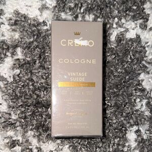 NWT Cremo Vintage Suede Cologne Smooth & Amber